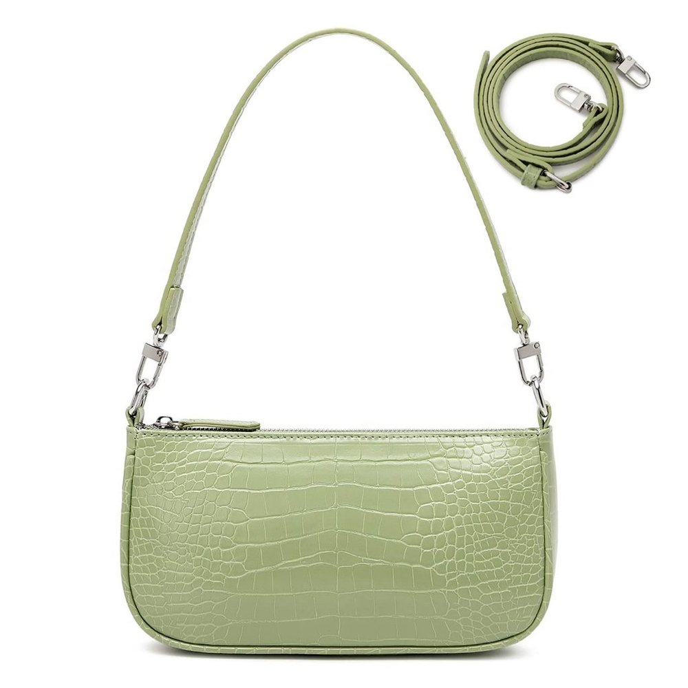 Womens Handbags Crossbody Clutch Purses 90s Y2k Bags A-Large Green